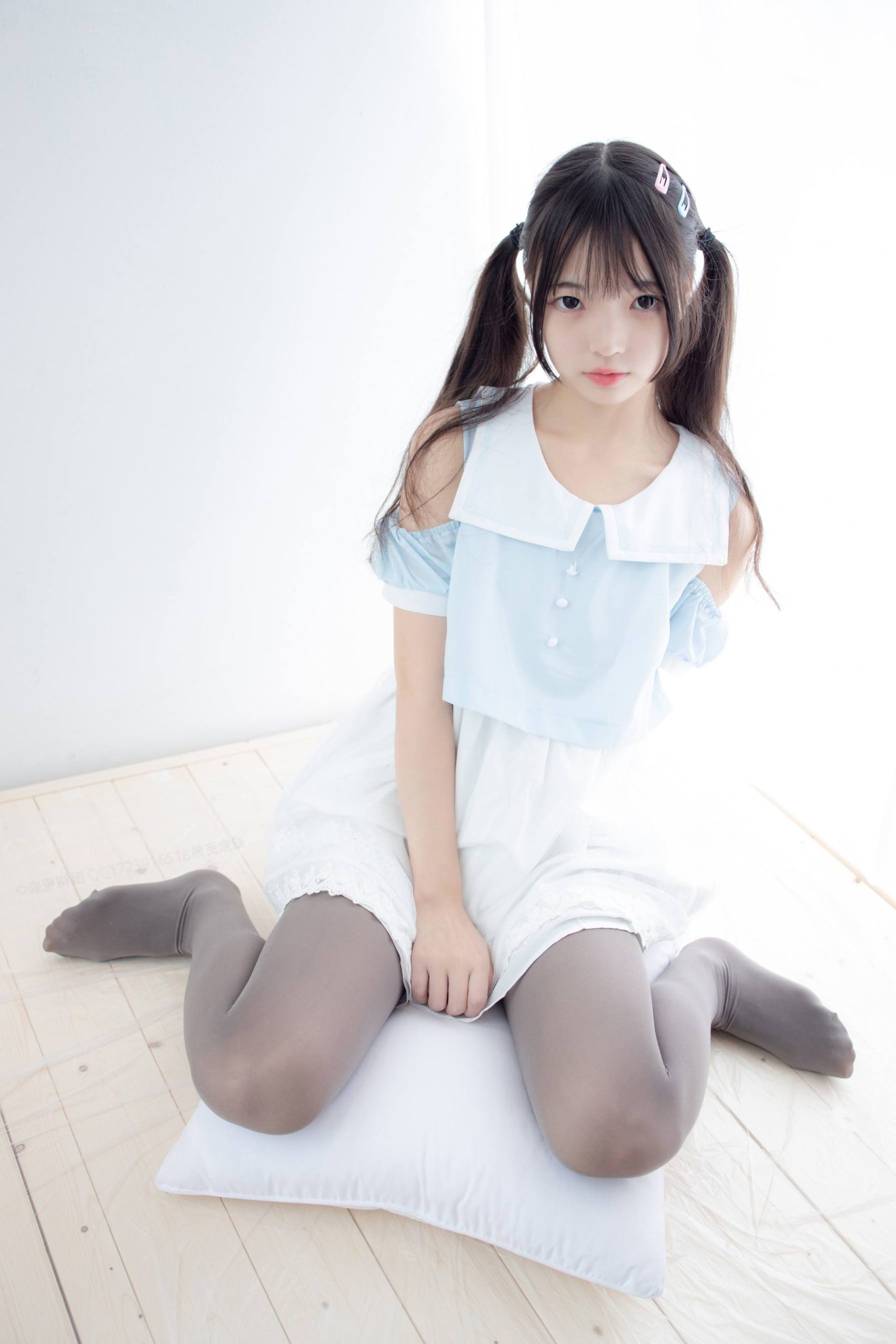 图片[5]-超级甜美的灰丝小姑娘【86P】20005-蜜桃兔兔