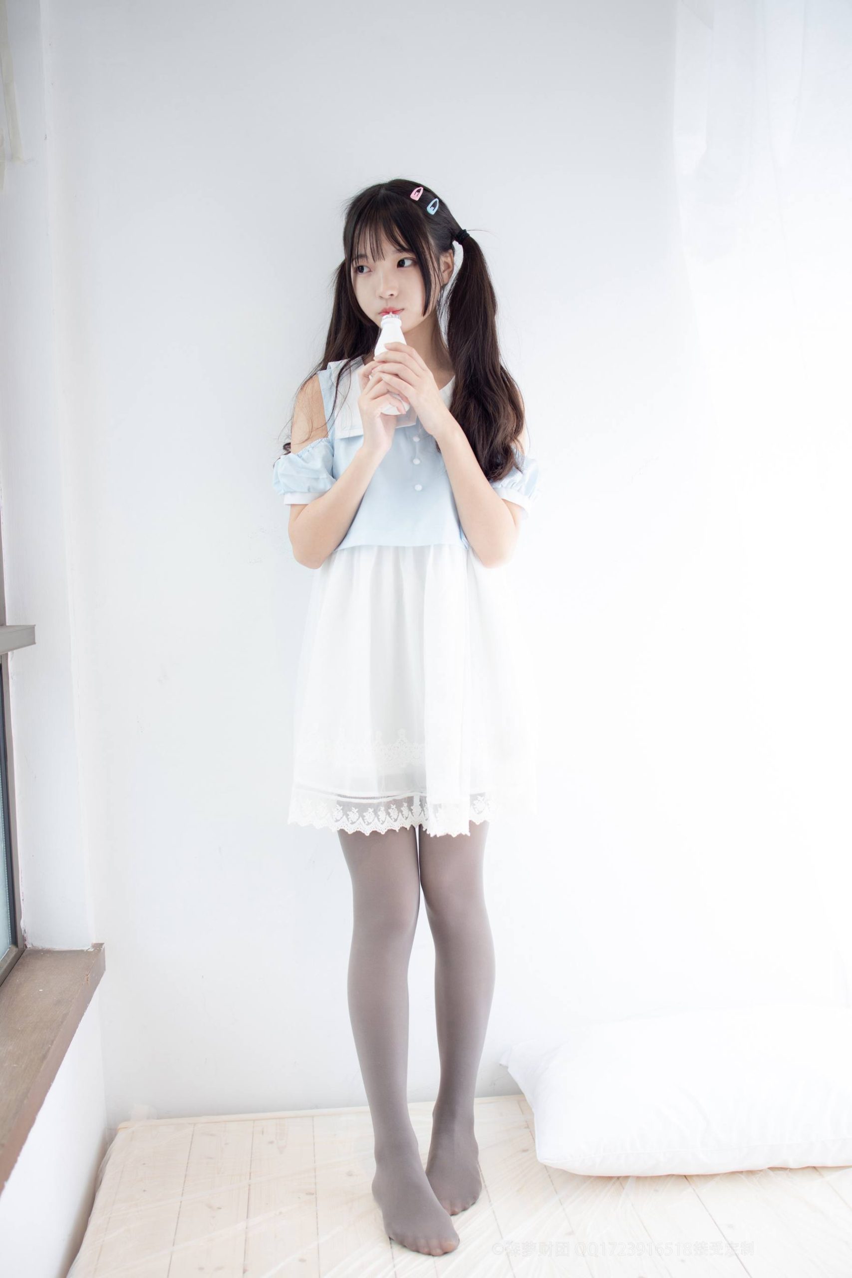 图片[6]-超级甜美的灰丝小姑娘【86P】20005-蜜桃兔兔