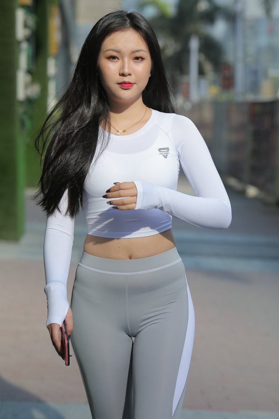 图片[1]-灰色瑜伽裤女孩 J0907 468P2V-6.31GB-蜜桃兔兔