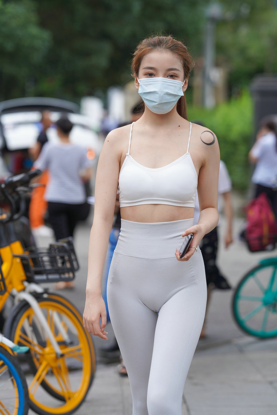 图片[2]-灰色瑜伽裤女孩 J1323 723P4V-17.9GB-蜜桃兔兔