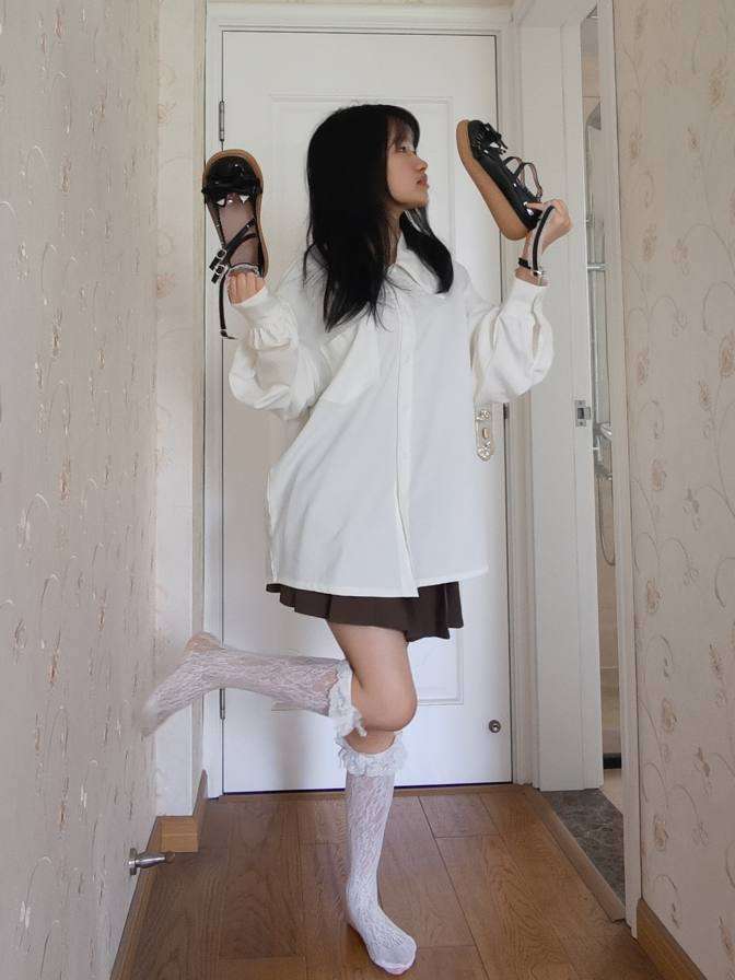 图片[3]-百褶裙可爱又大方的小姑娘【122P】20002-蜜桃兔兔