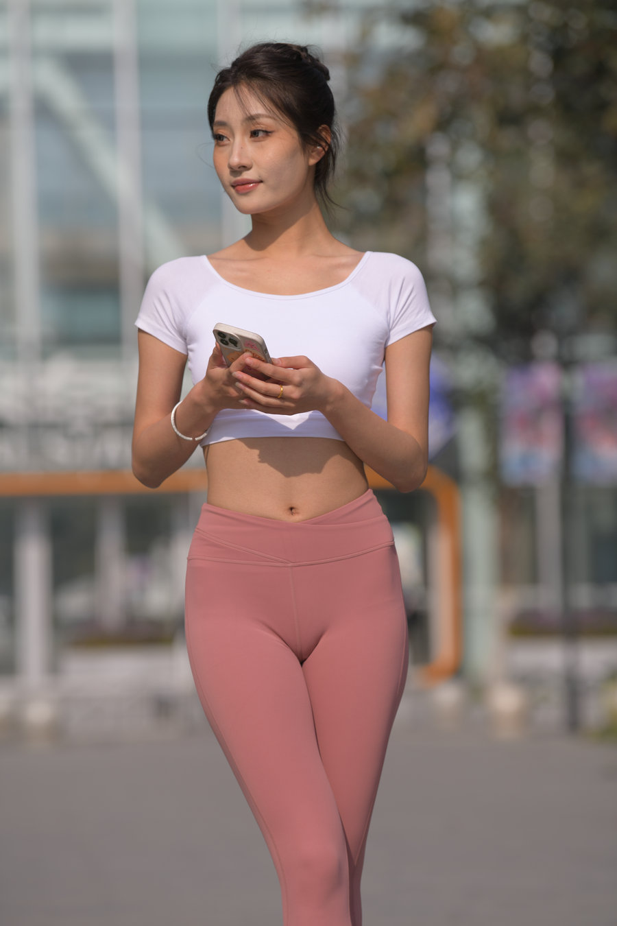 图片[1]-粉红色瑜伽裤女孩J4915 583P1V-26.4GB-蜜桃兔兔