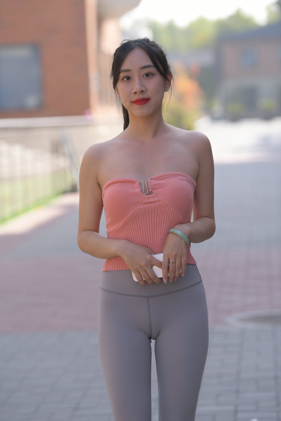图片[1]-灰色瑜伽裤女孩J4905 522P1V-25.8GB-蜜桃兔兔