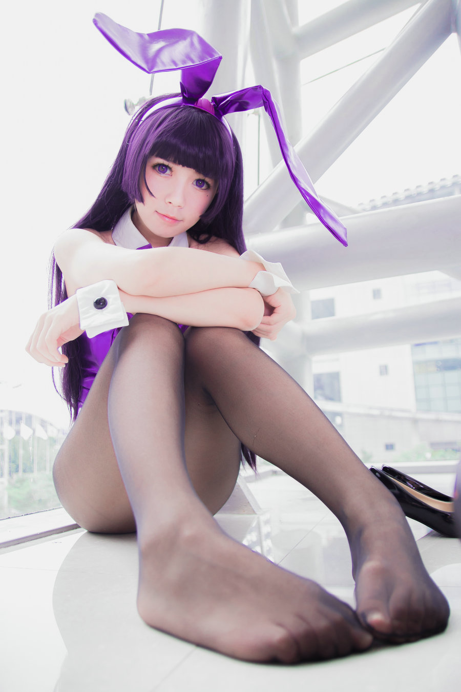 图片[1]-白金Saki写真 – 春日野穹 旗袍 【16P】DM6058-蜜桃兔兔