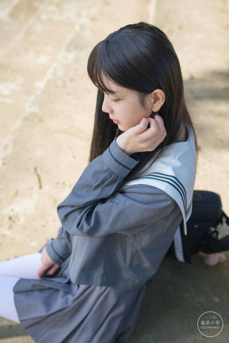 图片[3]-白丝清纯少女真的太可爱了【60P】20001-蜜桃兔兔