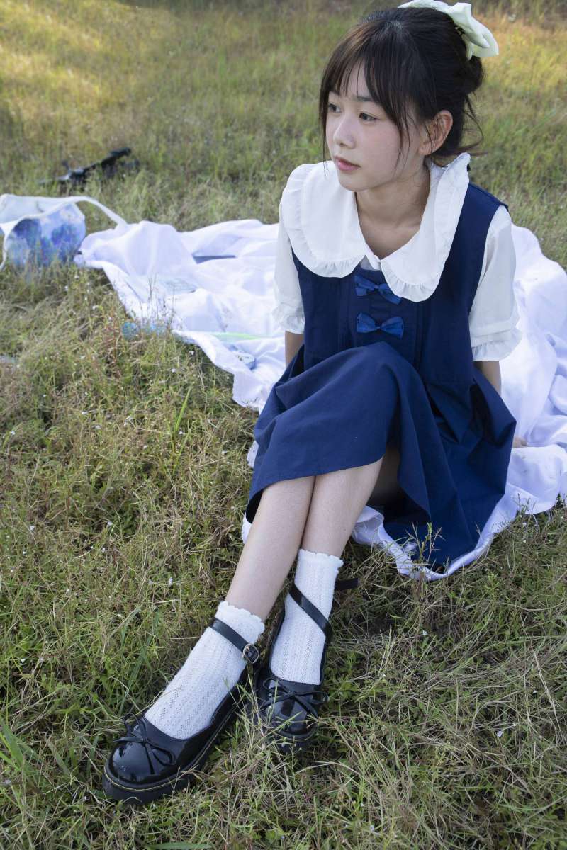 图片[6]-非常甜美的牛仔裙女孩【226P】20021-蜜桃兔兔