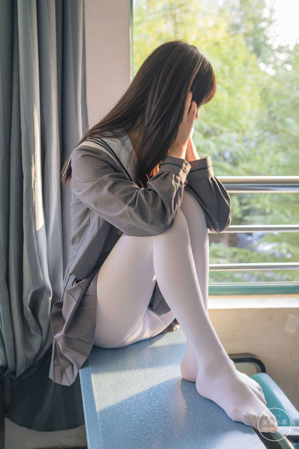 图片[4]-白丝清纯少女真的太可爱了【60P】20001-蜜桃兔兔