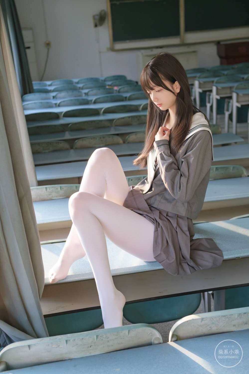 图片[5]-白丝清纯少女真的太可爱了【60P】20001-蜜桃兔兔