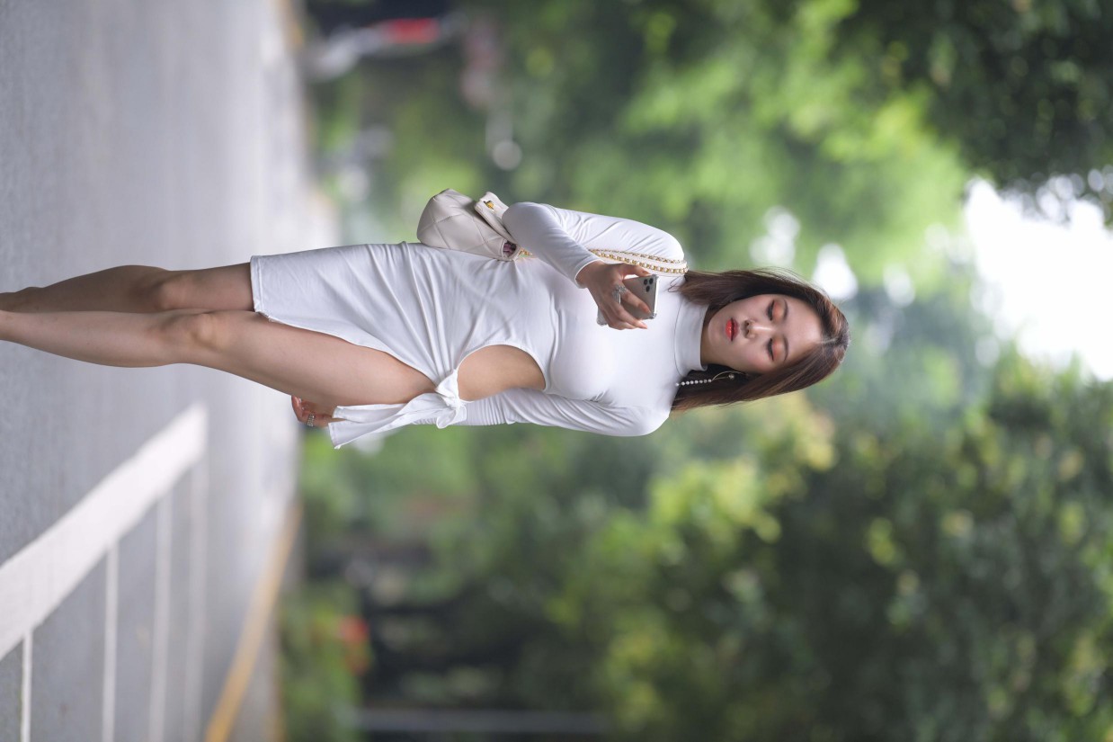 图片[4]-非常精致的侧边裙姑娘，忒好看了-蜜桃兔兔