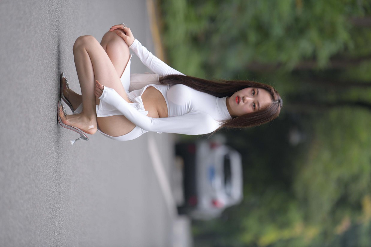 图片[5]-非常精致的侧边裙姑娘，忒好看了-蜜桃兔兔