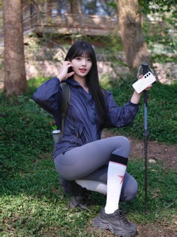 图片[6]-爱爬山的瑜伽裤MM，太甜美了！~-蜜桃兔兔