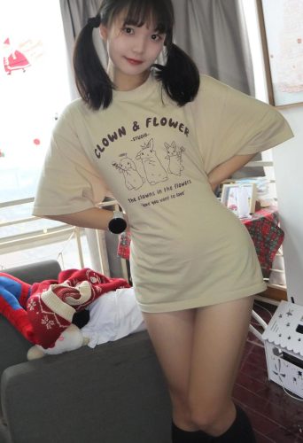 图片[10]-网格丝袜的清纯双马尾小姑娘-蜜桃兔兔