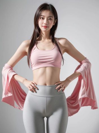 图片[8]-AI瑜伽裤清纯妹子系列图-蜜桃兔兔