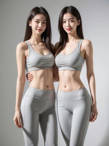 图片[9]-AI瑜伽裤清纯妹子系列图-蜜桃兔兔