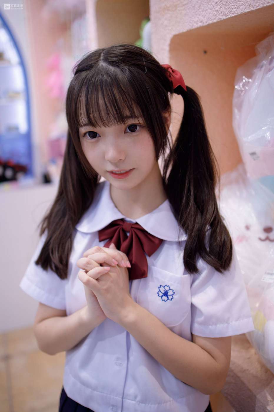 图片[4]-眼神好清澈的双马尾白丝女孩【75P】20019-蜜桃兔兔