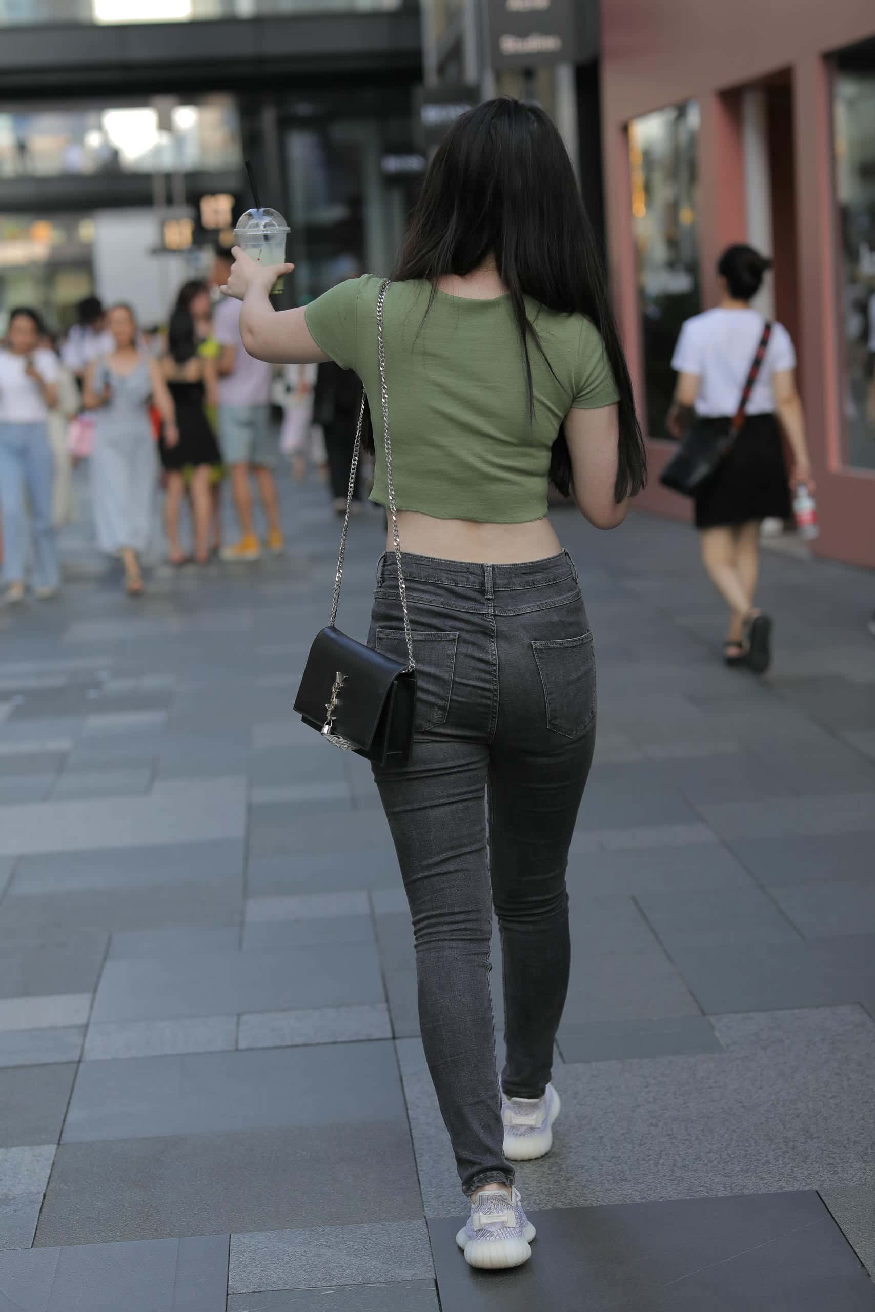 图片[3]-甜美靓丽牛仔裤女孩 【106P】J4144-蜜桃兔兔