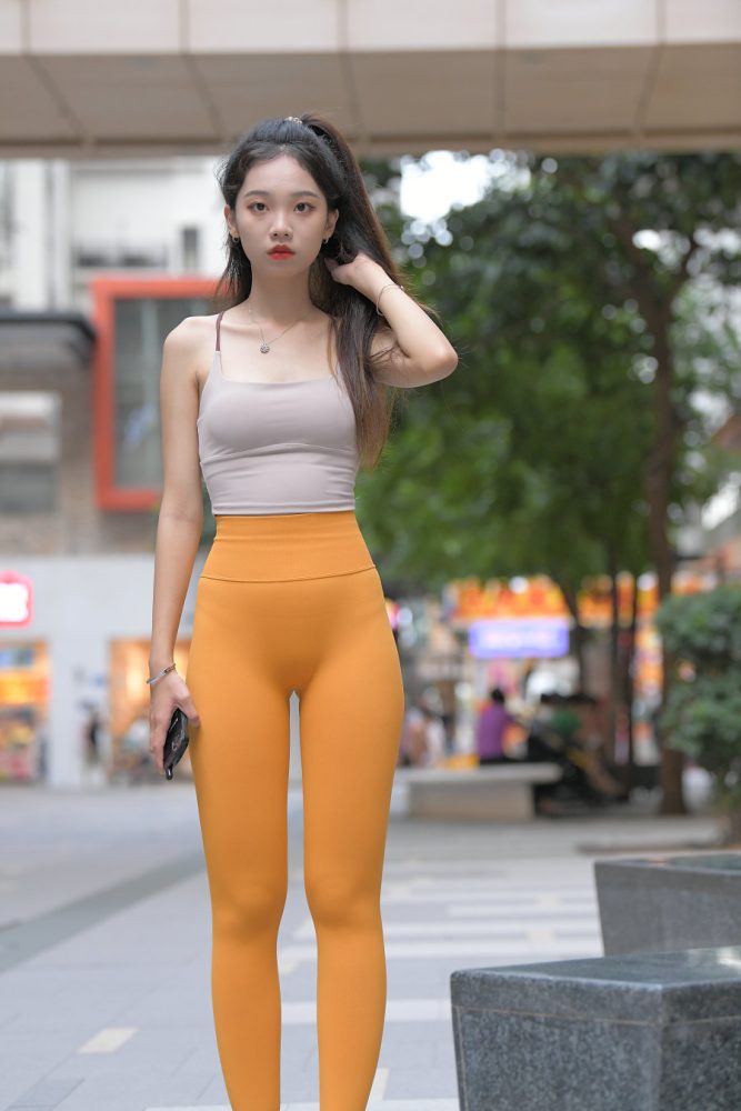 超级可爱的橘黄瑜伽裤女孩J3030 801P1V-28.0GB-蜜桃兔兔